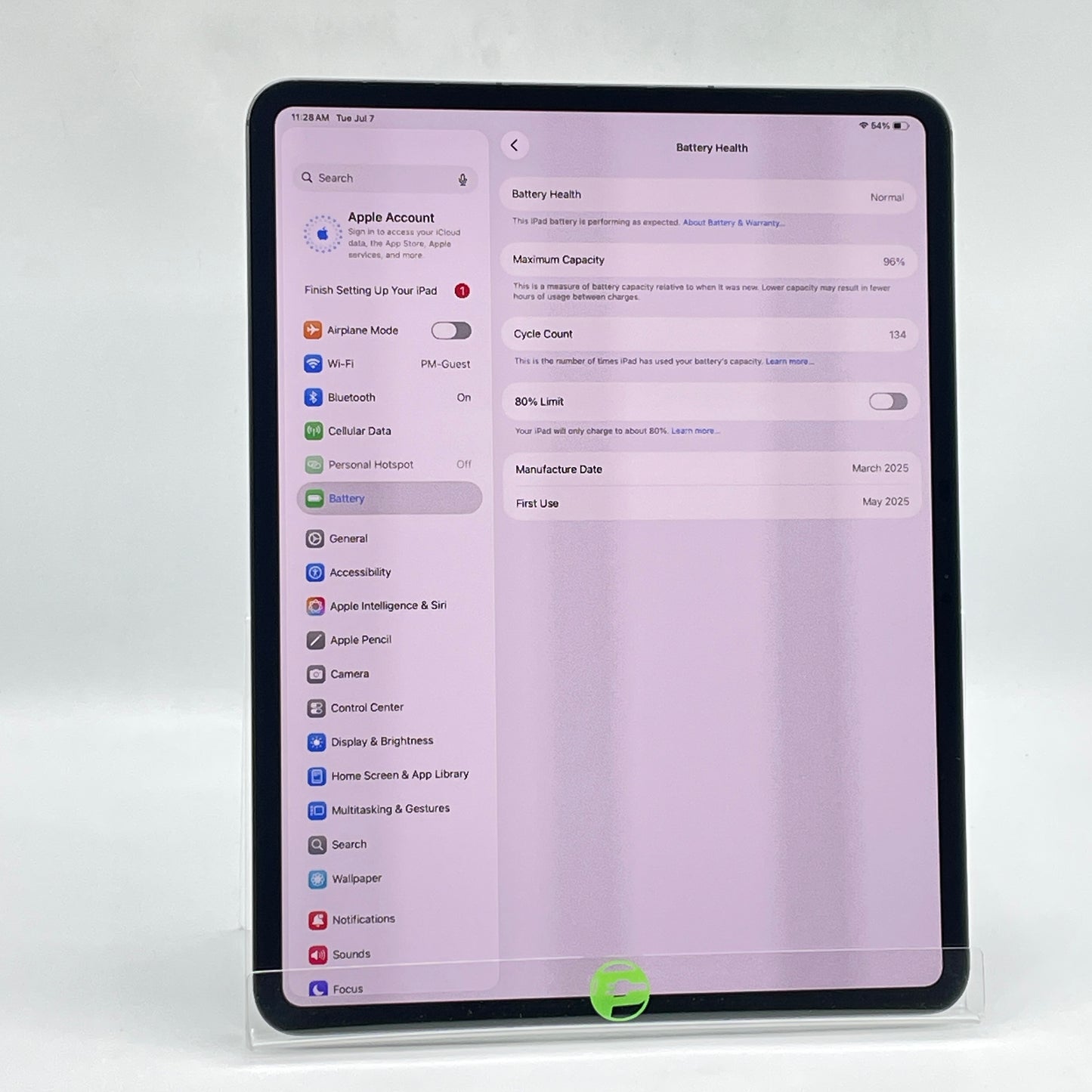 Factory Unlocked Apple iPad Pro 13" M4 256GB Space Black MVXR3LL/A