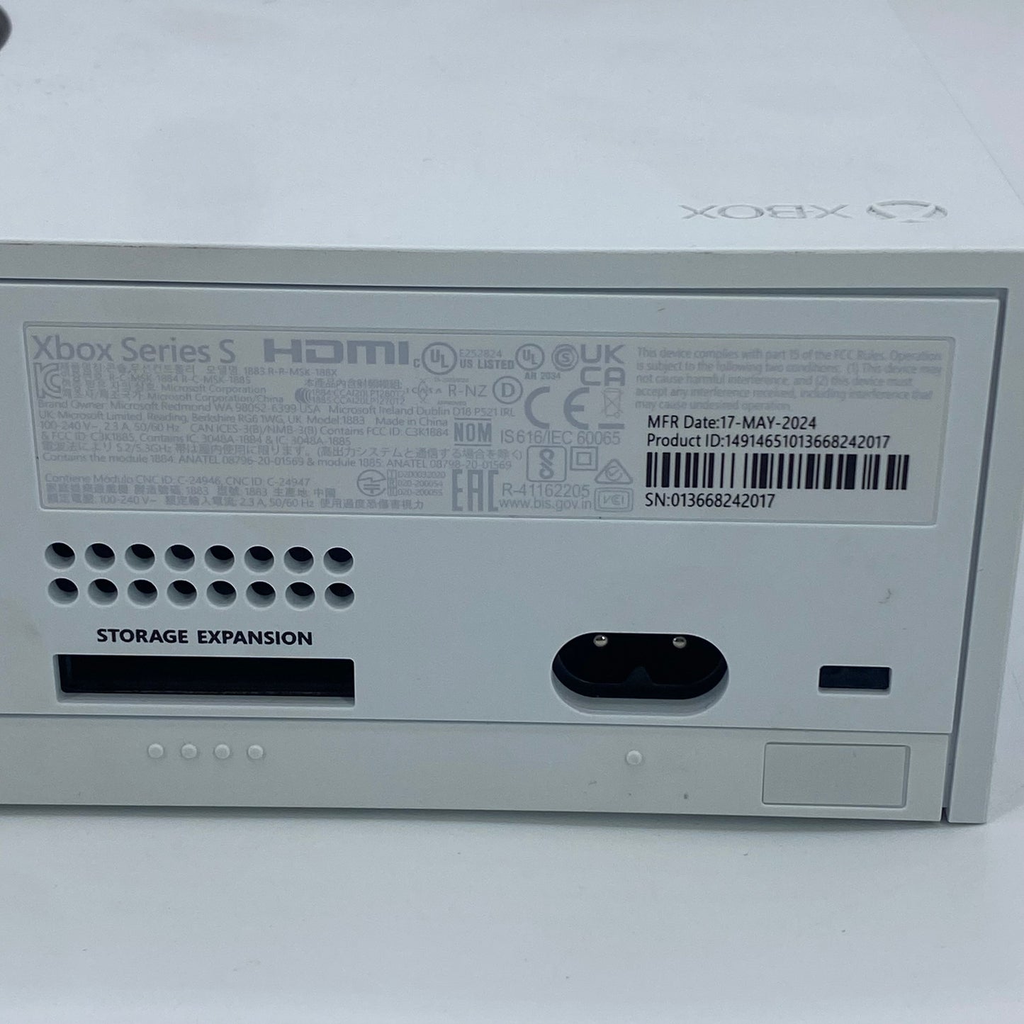 Microsoft Xbox Series S 512GB Console Gaming System White 1883
