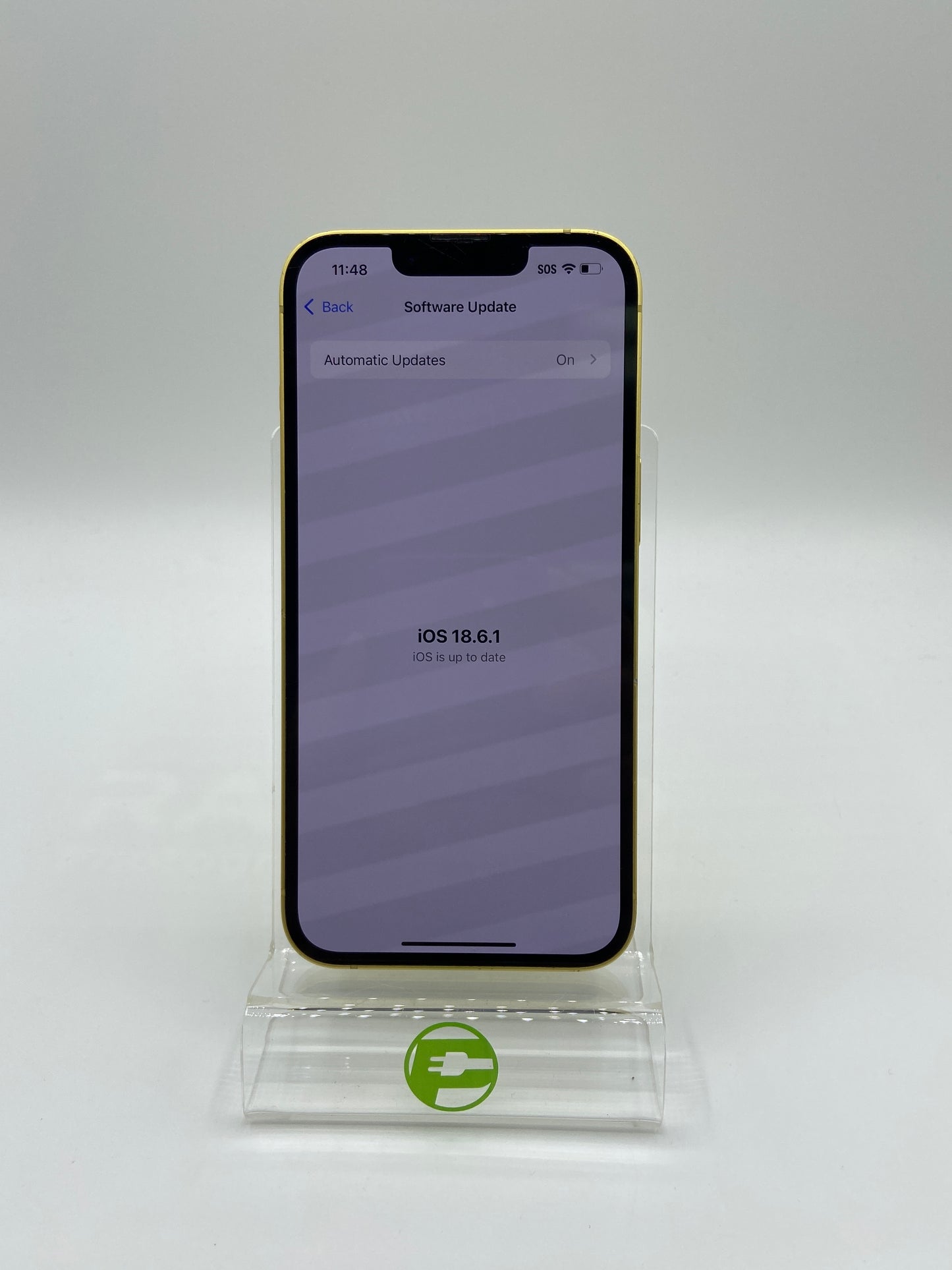 T-Mobile Apple iPhone 14 128GB 18.6.1 Yellow MR3J3LL/A