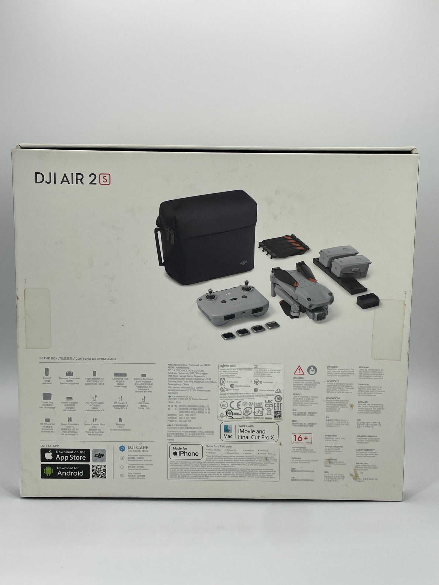 DJI Air 2S 4K Quadcopter Camera Drone DA2SUE1 Bundle
