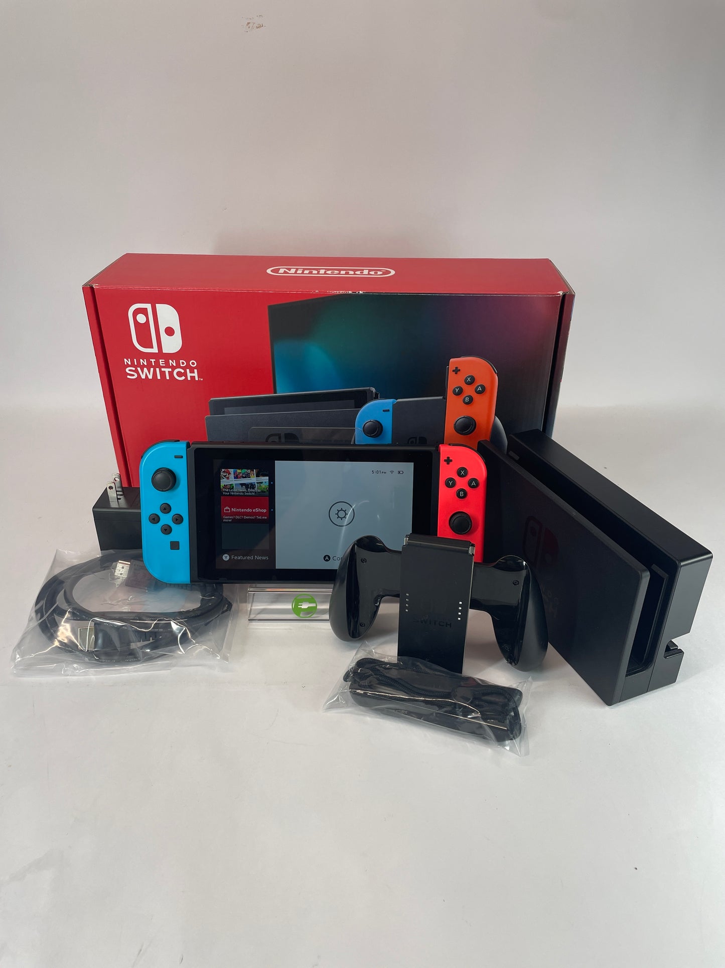 Nintendo Switch v2 Video Game Console HAC-001(-01) Black