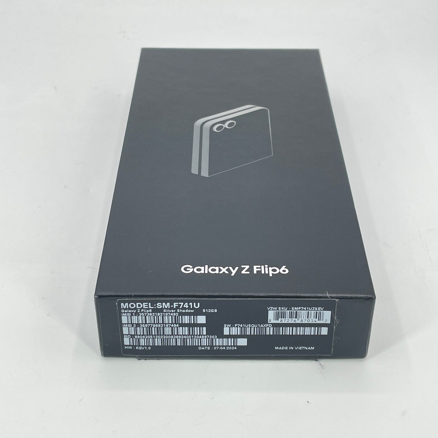 Factory Unlocked Samsung Galaxy Z Flip6 12GB RAM 512GB SM-F741U Silver Shadow