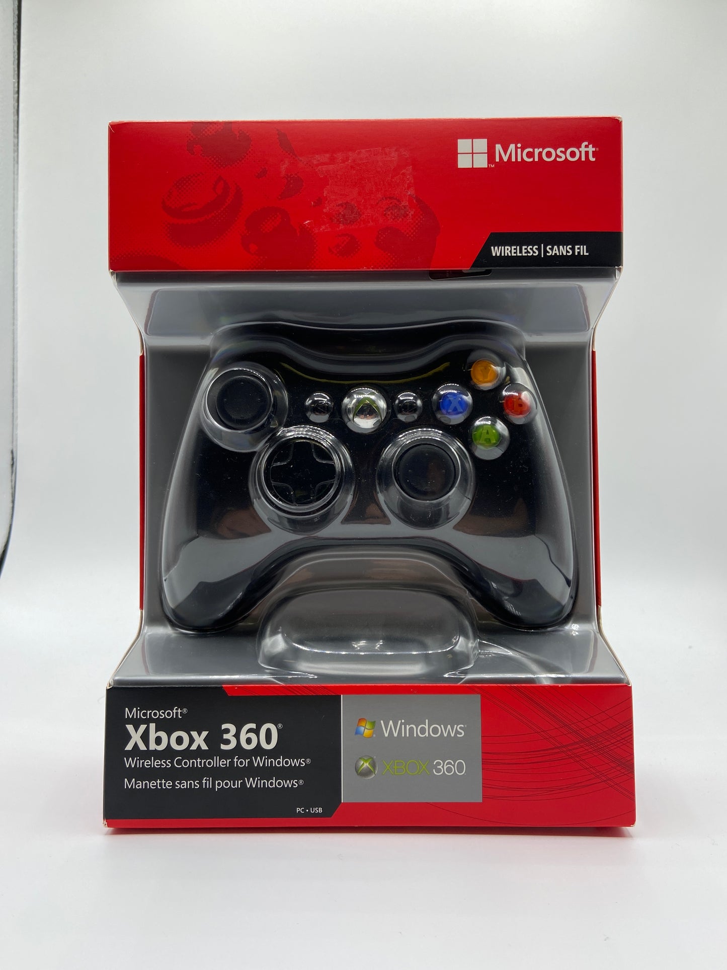 New Microsoft Xbox 360 Wireless Controller Black 1403