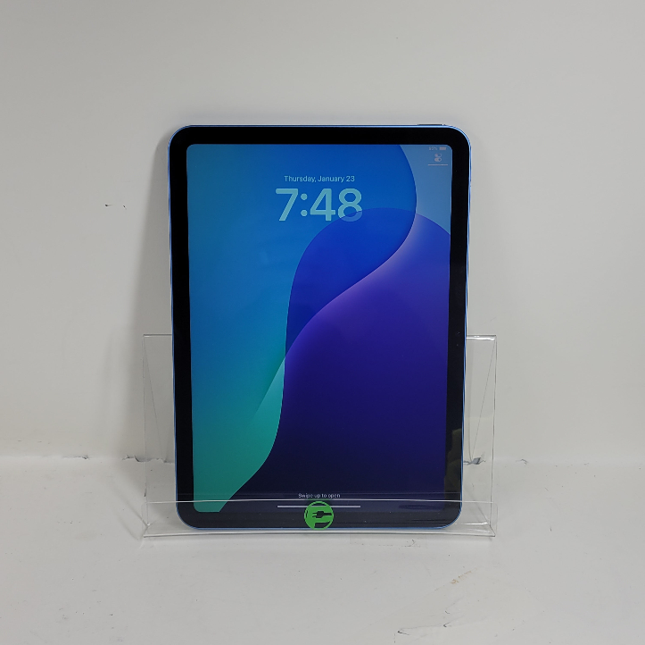 WiFi Only Apple iPad 10th Gen 64GB Blue MPQ13LL/A