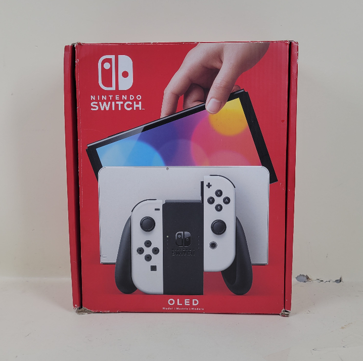 New Nintendo Switch OLED Video Game Console HEG-001 White