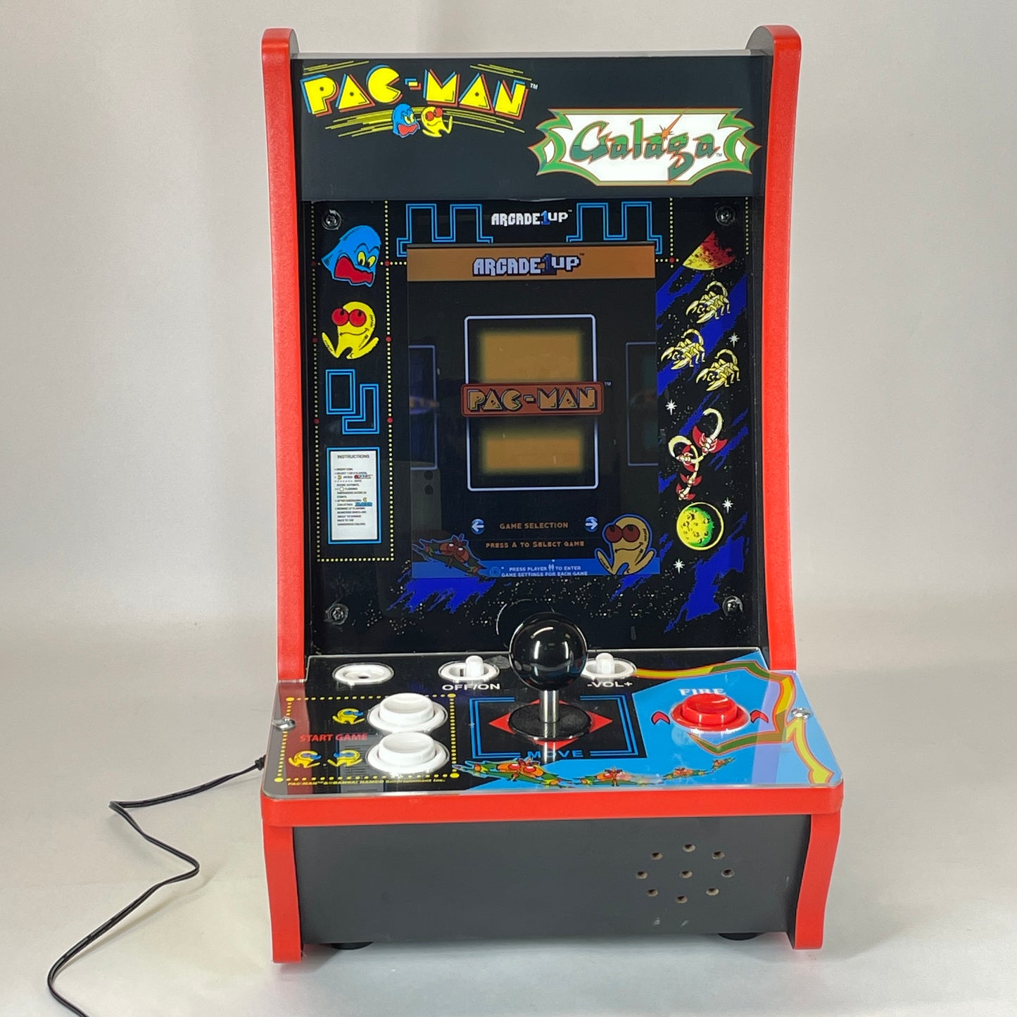 ARCADE 1UP PAC-MAN WITH GALAGA Game Tabletop PAC-C-01341