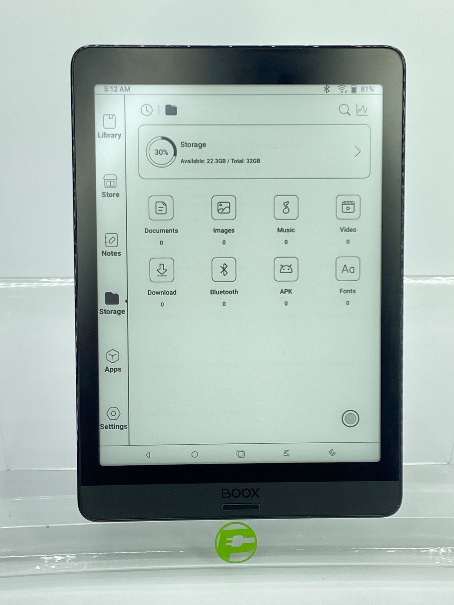 ONYX BOOX Nova3 32GB Black