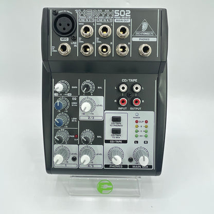 Behringer XENYX502 5-Channels Compact Mixer