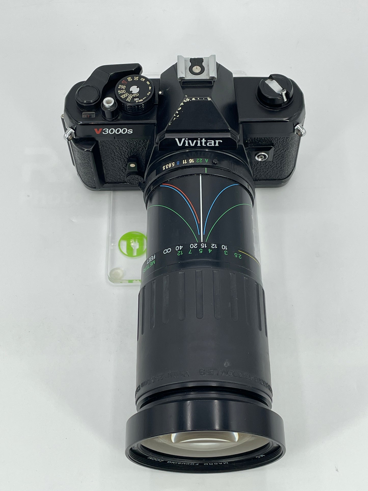 Vivitar V3000S 35MM Film Camera with 28-210mm, 50mm Lens