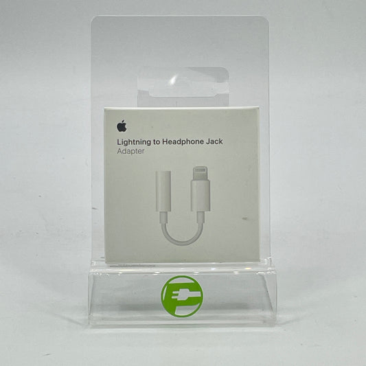 New Apple Lightning to 3.5mm Headphone Jack Adapter White MMX62AM/A Adapter