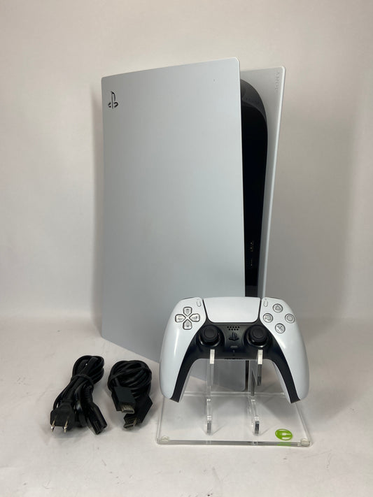 Sony PlayStation 5 Digital Edition PS5 825GB White Console Gaming System