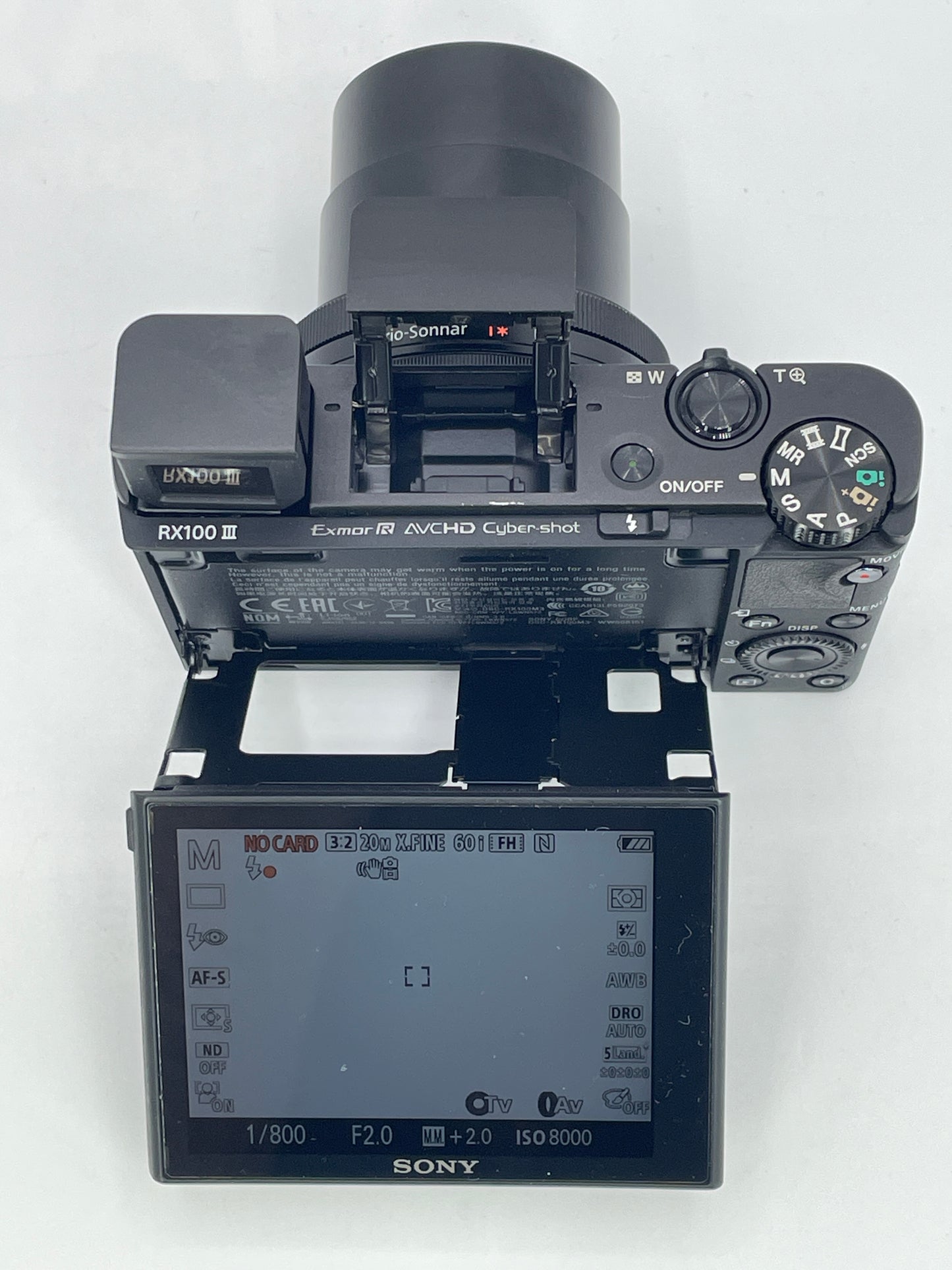 Sony Cyber-Shot DSC-RX100M3 20.1MP Compact Digital Camera