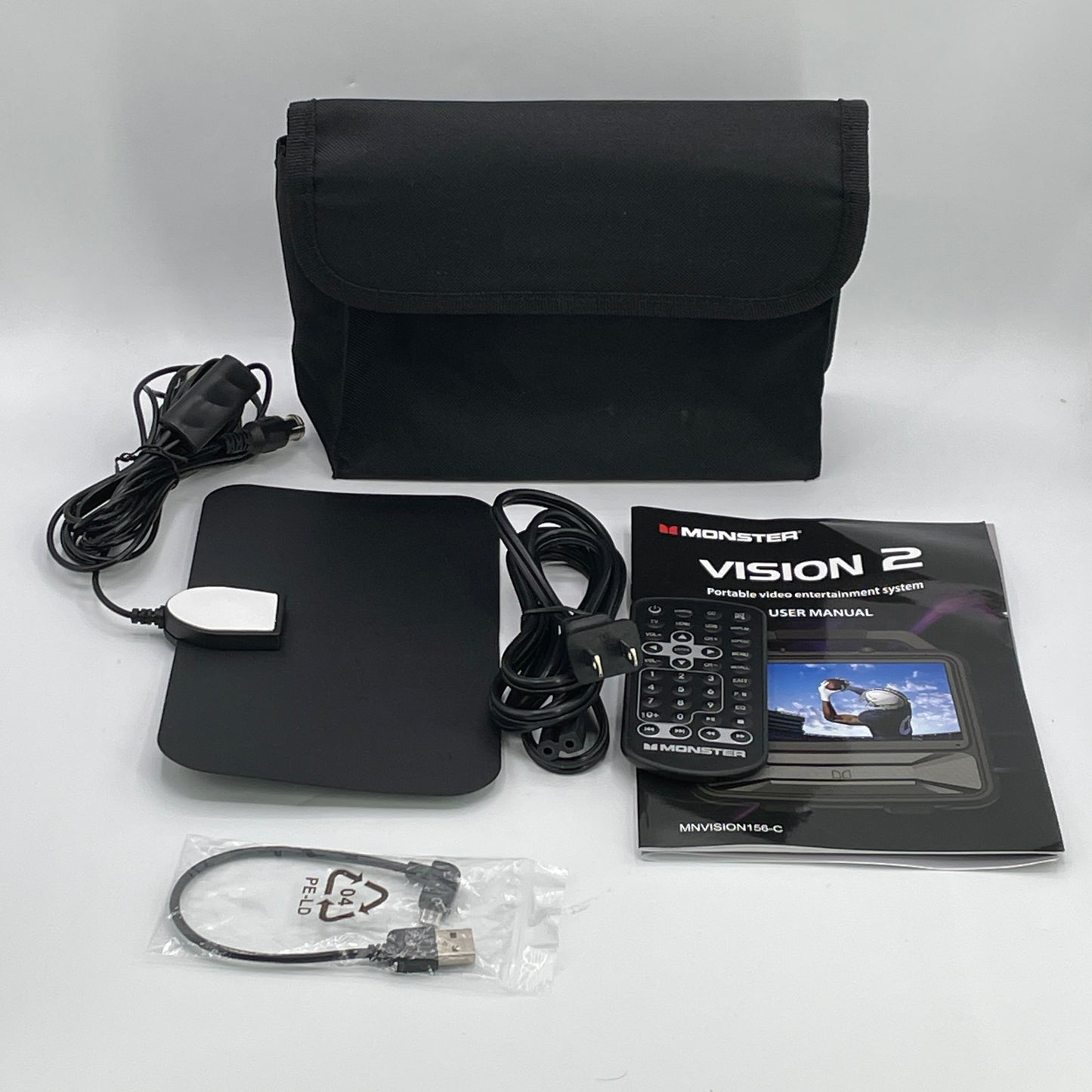 Monster Vision 2 Portable Video Entertainment System MNVISION156-C
