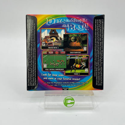 New Interactive CD Sampler Disk Volume 3 (Sony PlayStation 1 PS1, 1996)