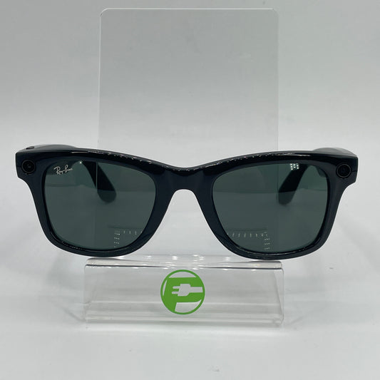 Ray-Ban Meta Wayfarer Gen 1 Shiny Black Standard RW4006 601/71 AI Smart Glasses