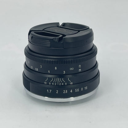 Brightin Star 35mm f/1.7 Black Manual Lens