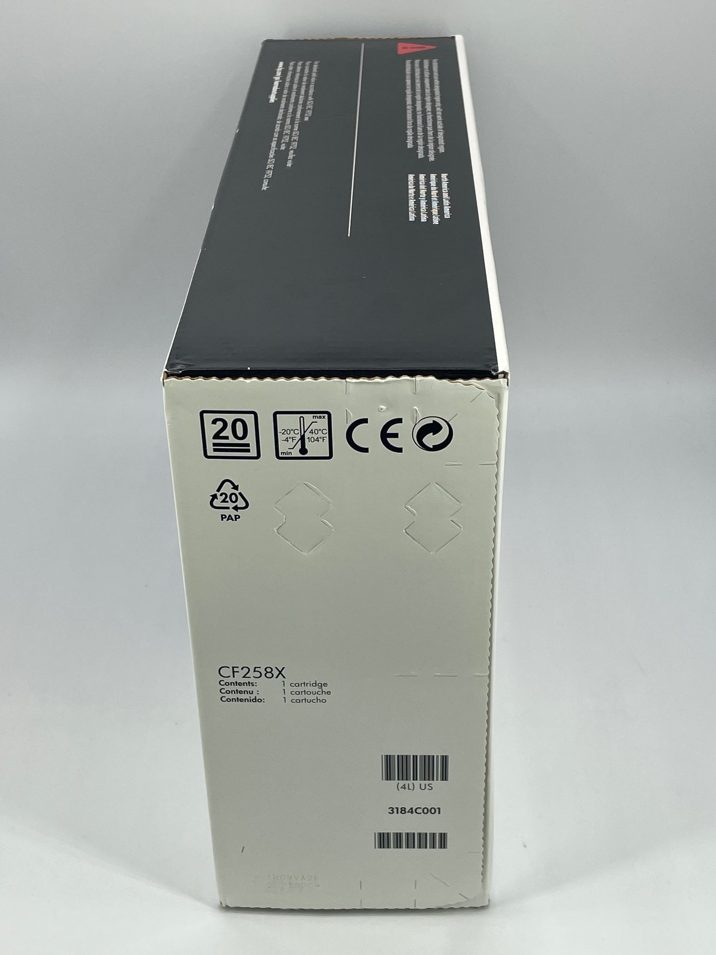 New HP CF258X 58X Black Laser Toner Cartridge