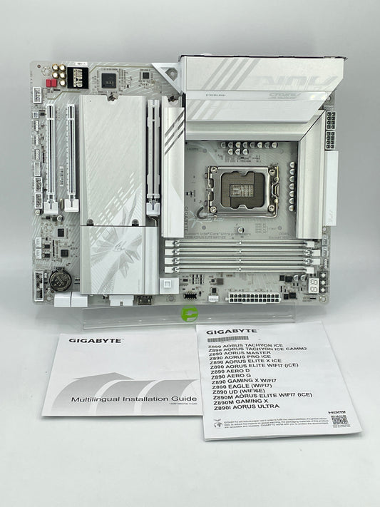 Gigabyte Z890 Aorus Elite Wifi7 Ice LGA 1851 ATX-Read Untested