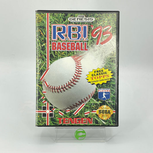 RBI Baseball 93 (Sega Genesis, 1992)