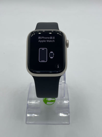 GPS Only Apple Watch Series 9 45MM Starlight Midnight Sport Band MR9P3L/A