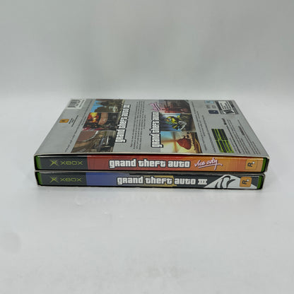 Grand Theft Auto Double Pack (Microsoft Xbox, 2003) CIB