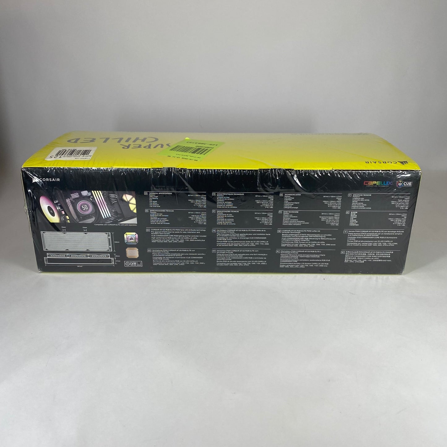 Corsair iCue H150i Elite Capellix XT  360mm RGB Liquid CPU Cooler