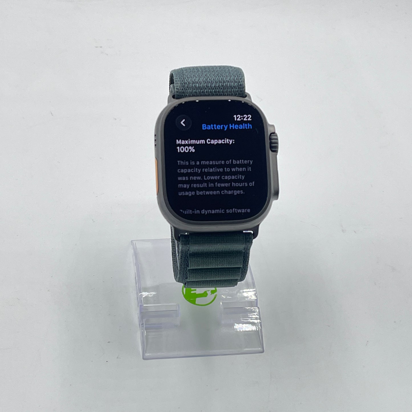 Unlocked Apple Watch Ultra 2 49MM Black Titanium Green/Olive MX4T3LW/A