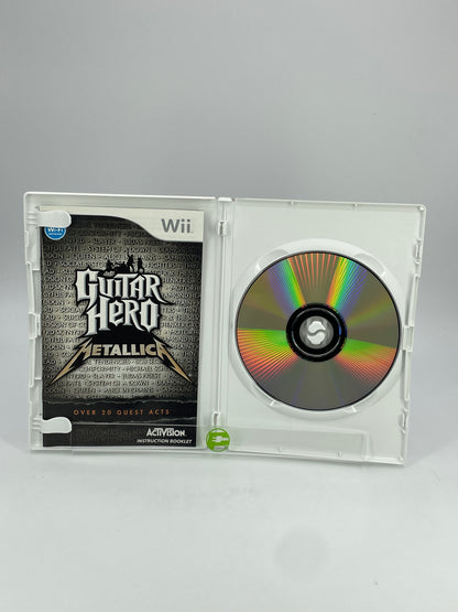 Guitar Hero: Metallica (Nintendo Wii, 2009) CIB