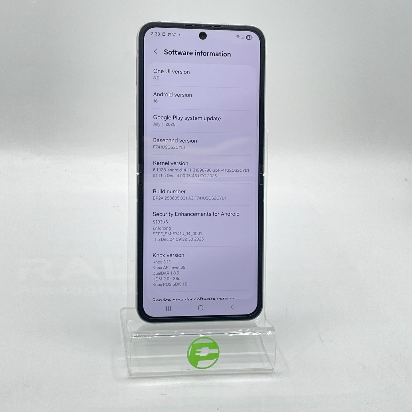 Factory Unlocked Samsung Galaxy Z Flip6 12GB RAM 512GB SM-F741U Silver Shadow