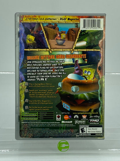 SpongeBob SquarePants The Movie (Microsoft Xbox, 2004)