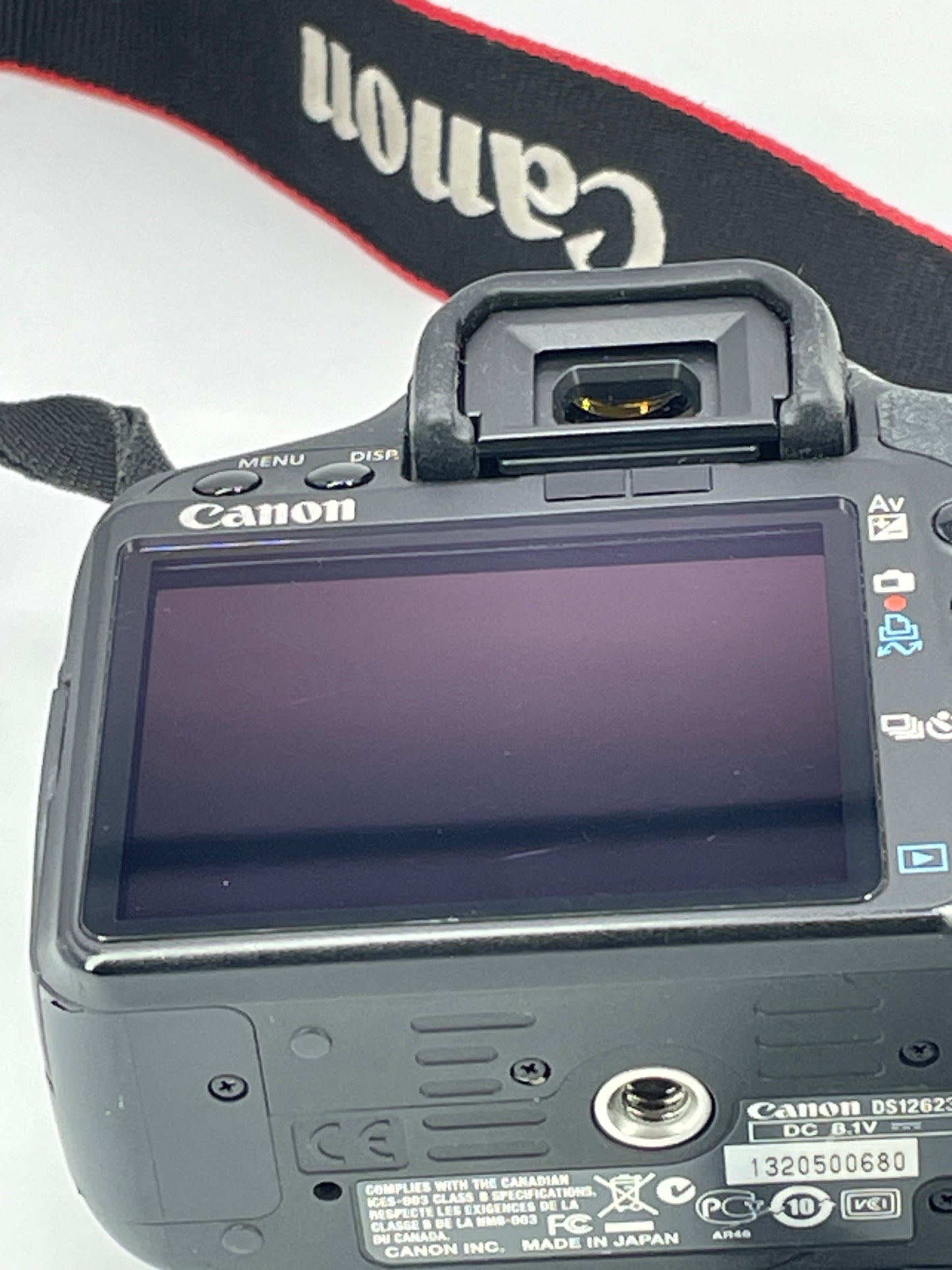 Canon EOS Rebel T1i 15.1MP Digital SLR DSLR Camera Body Only