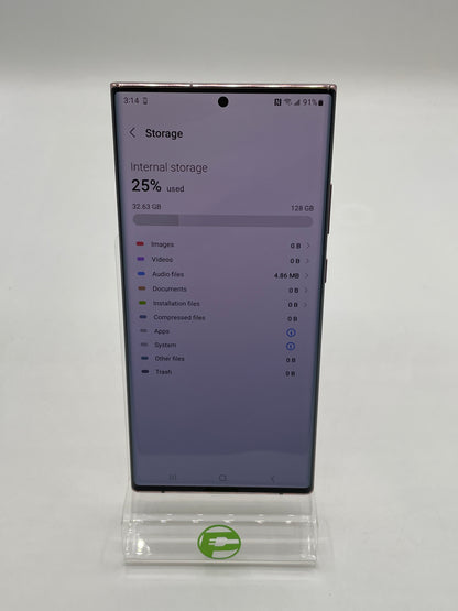 Unlocked Samsung Galaxy Note20 Ultra 5G 128GB Brown SM-N986U