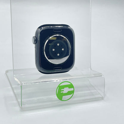 Unlocked Apple Watch Series 11 46MM Jet Black Aluminum Black Sport Band MFC44LW/A