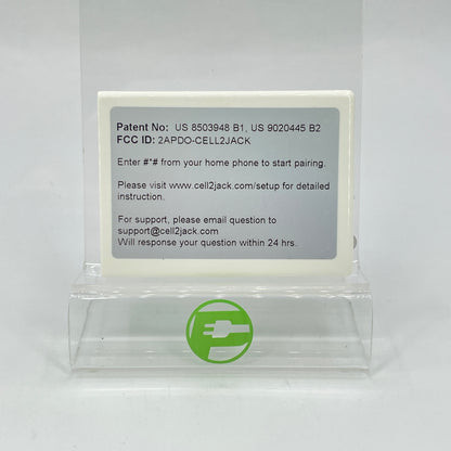 CELL2JACK Cellphone to Home Phone Adapter