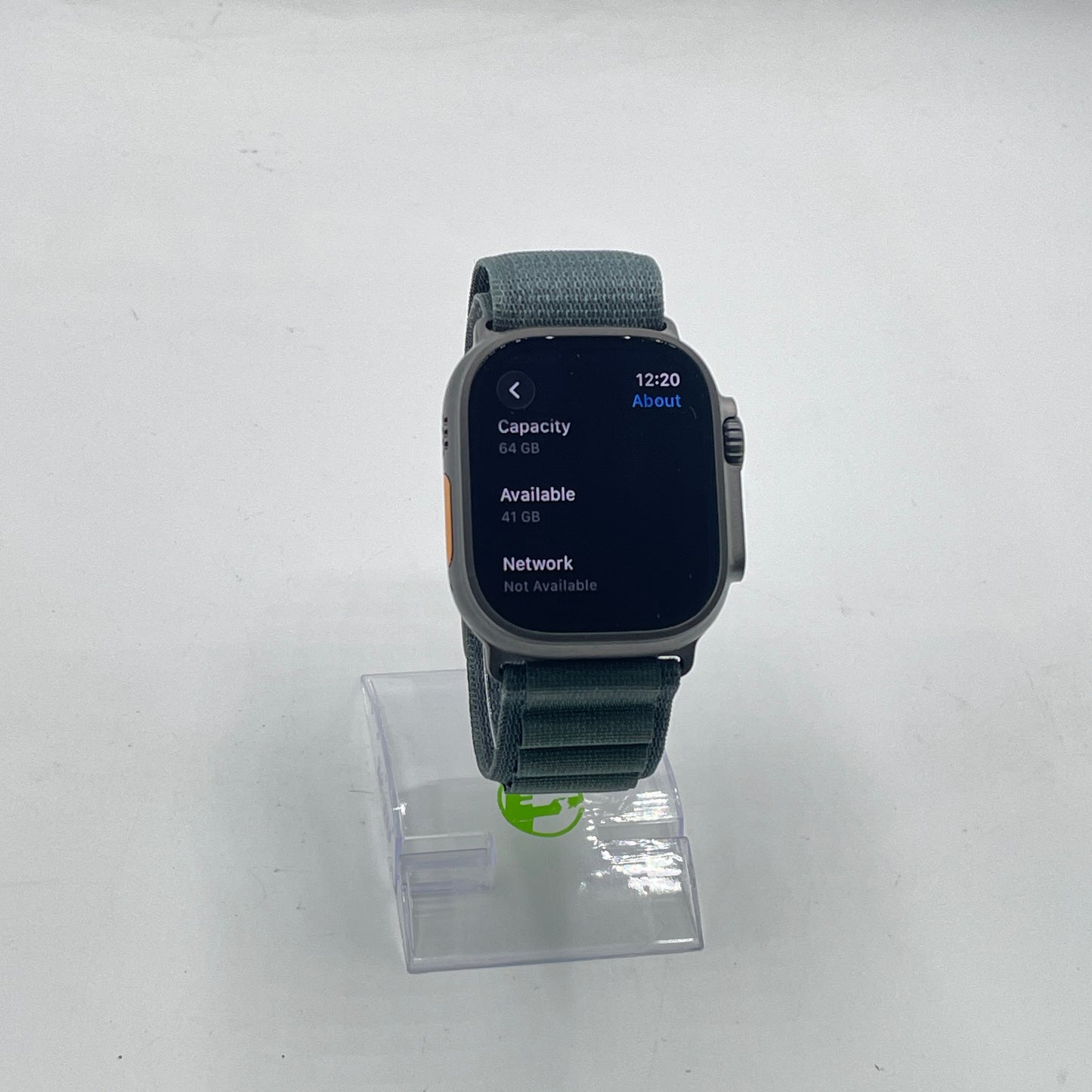 Unlocked Apple Watch Ultra 2 49MM Black Titanium Green/Olive MX4T3LW/A