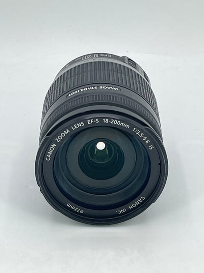 Canon EF-S 18-200mm f/3.5-5.6 IS Auto & Manual Lens