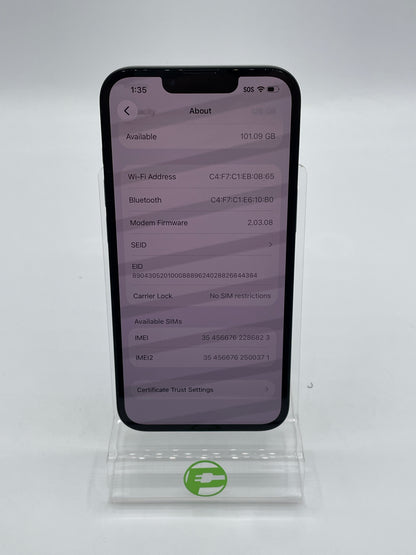 Factory Unlocked Apple iPhone 16e 128GB Black MD0D4LL/A