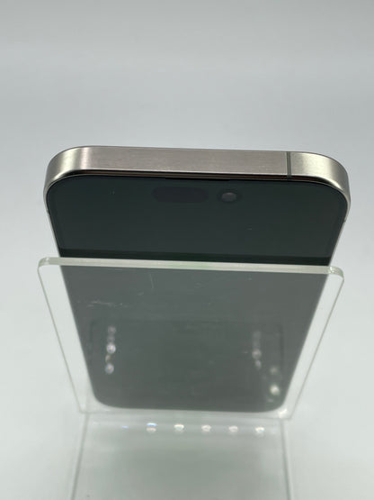 Factory Unlocked Apple iPhone 15 Pro 128GB Natural Titanium MTQP3LL/A