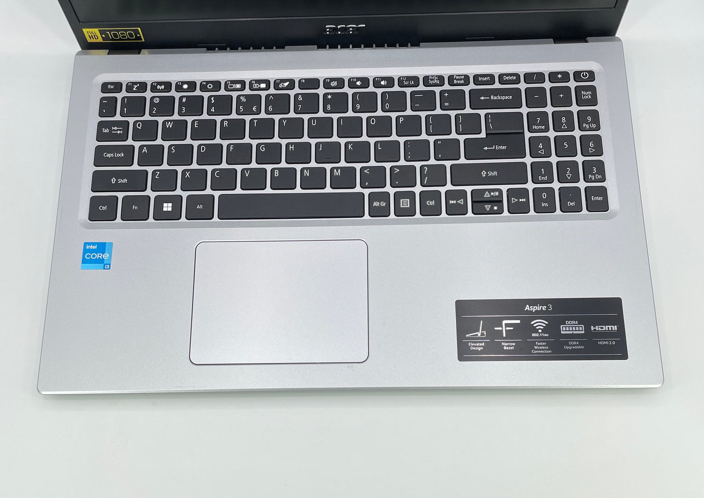 Acer Aspire 3 A315-58 15.6" i3-1115G4 3.0GHz 12GB RAM 240GB SSD