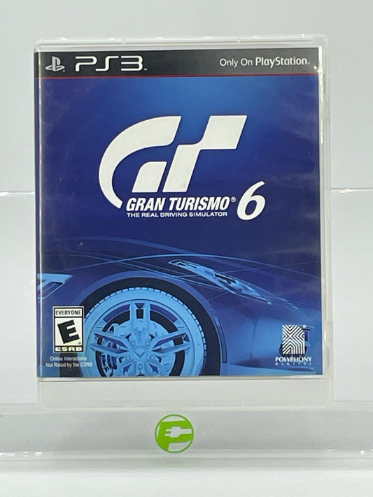Gran Turismo 6 (Sony PlayStation 3 PS3, 2013)