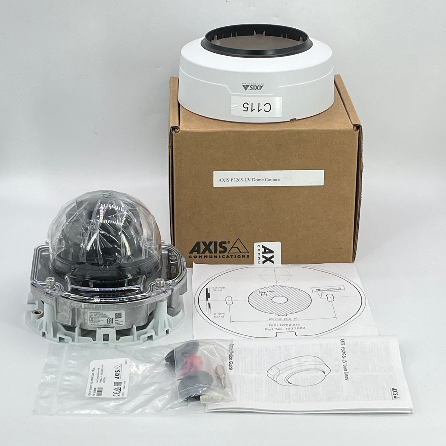 New AXIS P3265-LV Dome Security Camera 02327-001