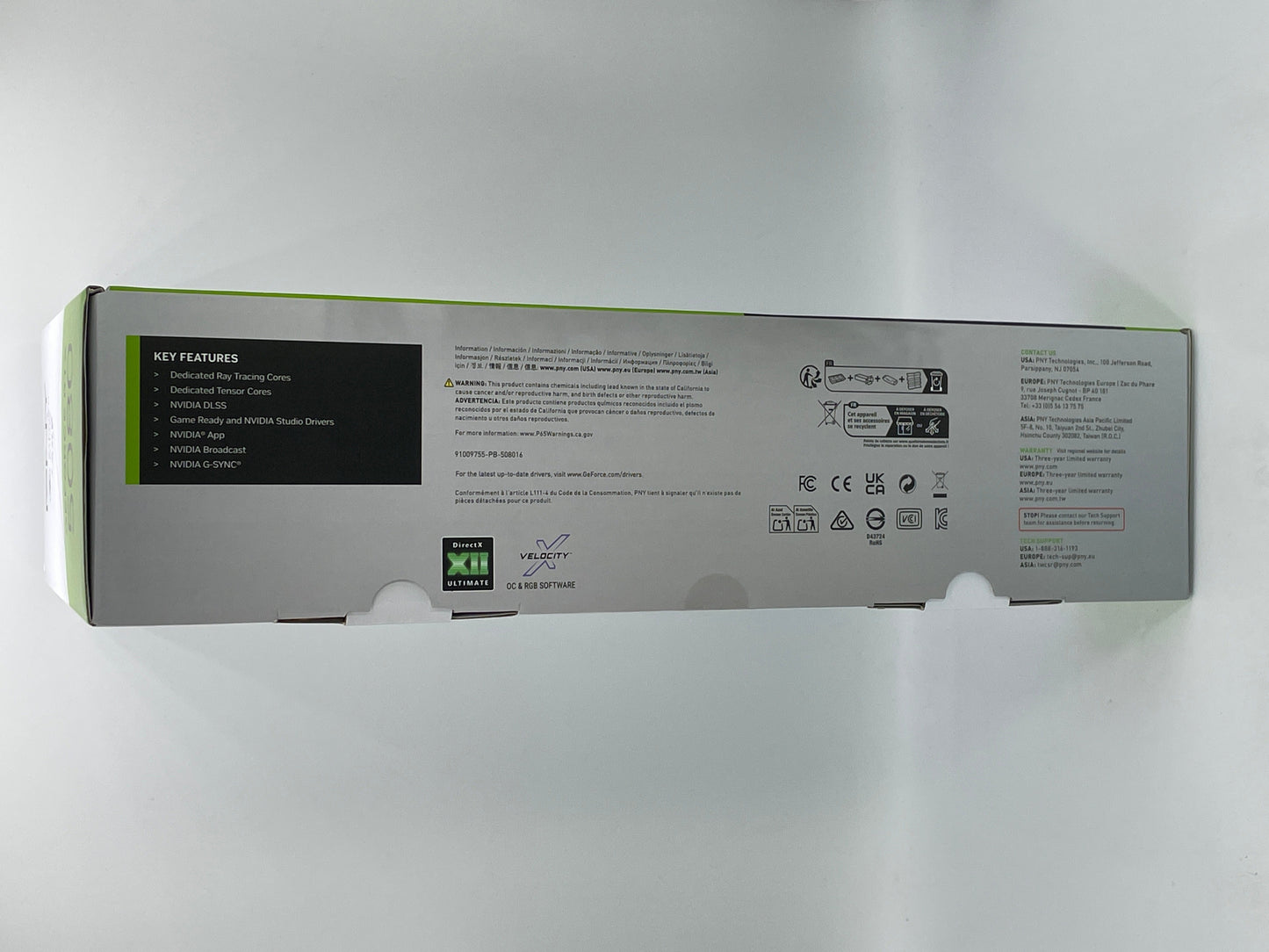 New PNY Geforce RTX 5080 16GB GDDR7 Graphics Card VCG508016TFXPB1