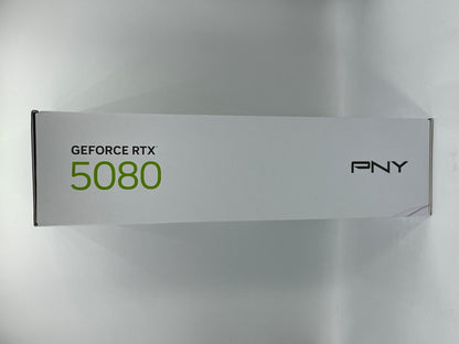 New PNY Geforce RTX 5080 16GB GDDR7 Graphics Card VCG508016TFXPB1
