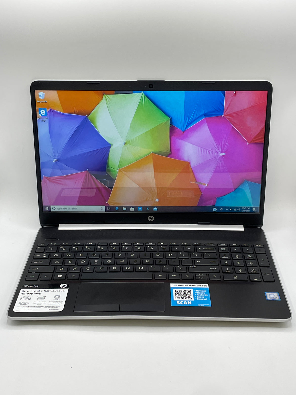 HP Pavilion 15-DW0037WM 15.6" i3-8145U 2.1GHz 8GB RAM 1TB SSD