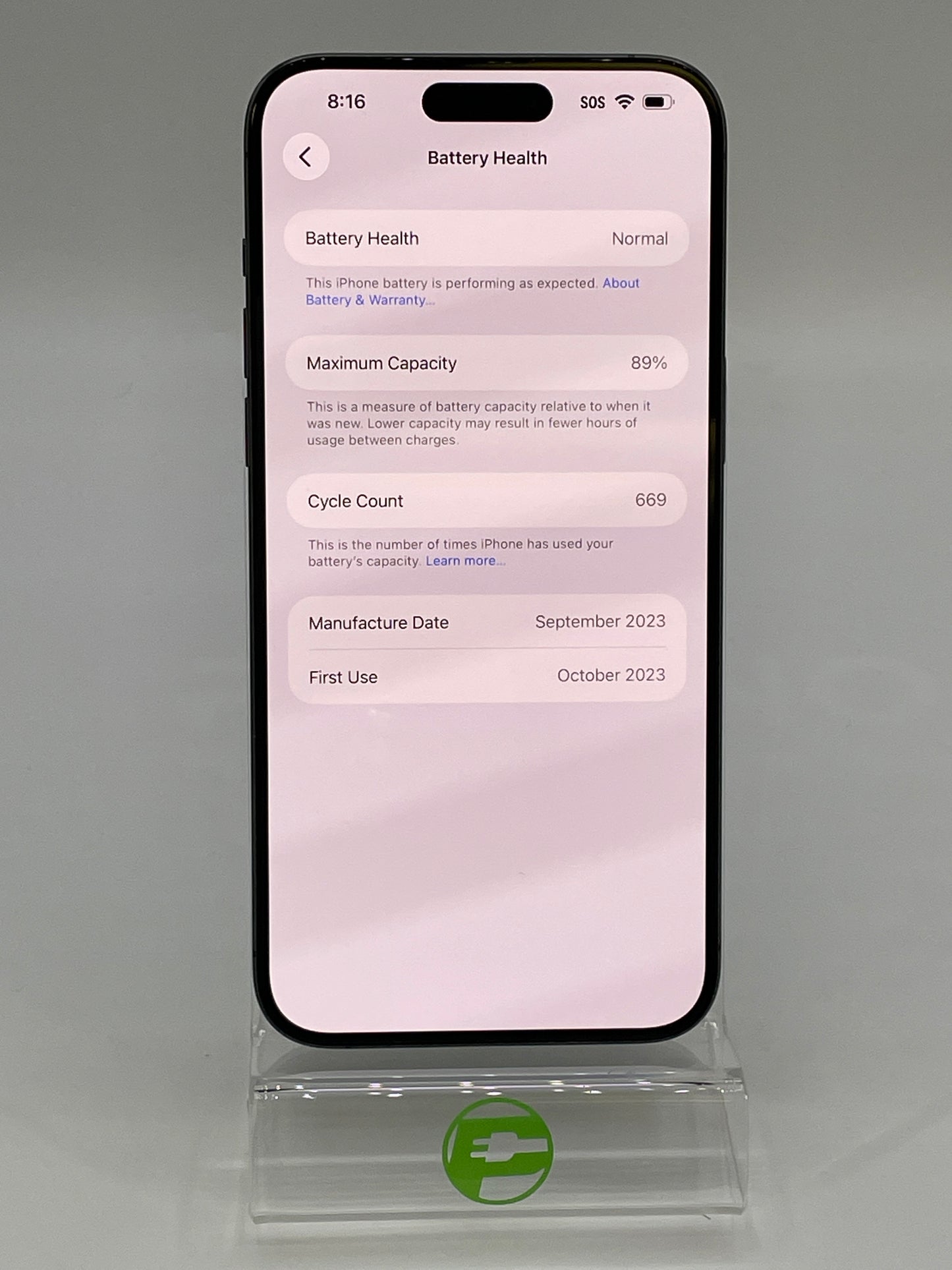 Factory Unlocked Apple iPhone 15 Pro Max 256GB Black Titanium MU663LL/A