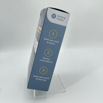 New Audien Hearing Atom Pro 2 Rechargeable OTC Hearing Aids