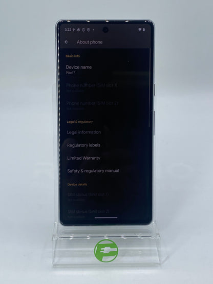 Verizon Google Pixel 7 128GB White