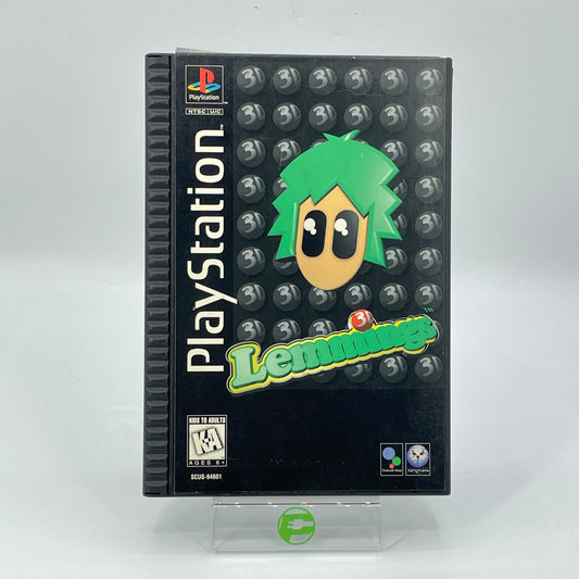 Lemmings 3D (Sony PlayStation 1 PS1, 1995)