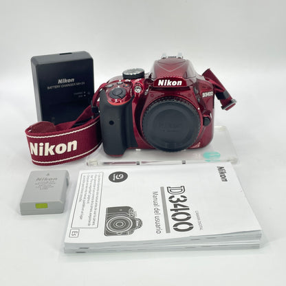 Nikon D3400 24.2MP DSLR Camera 1432 Shutter Count
