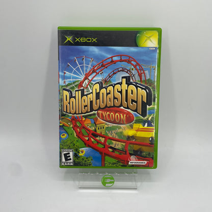 Roller Coaster Tycoon (Microsoft Xbox, 2003) CIB